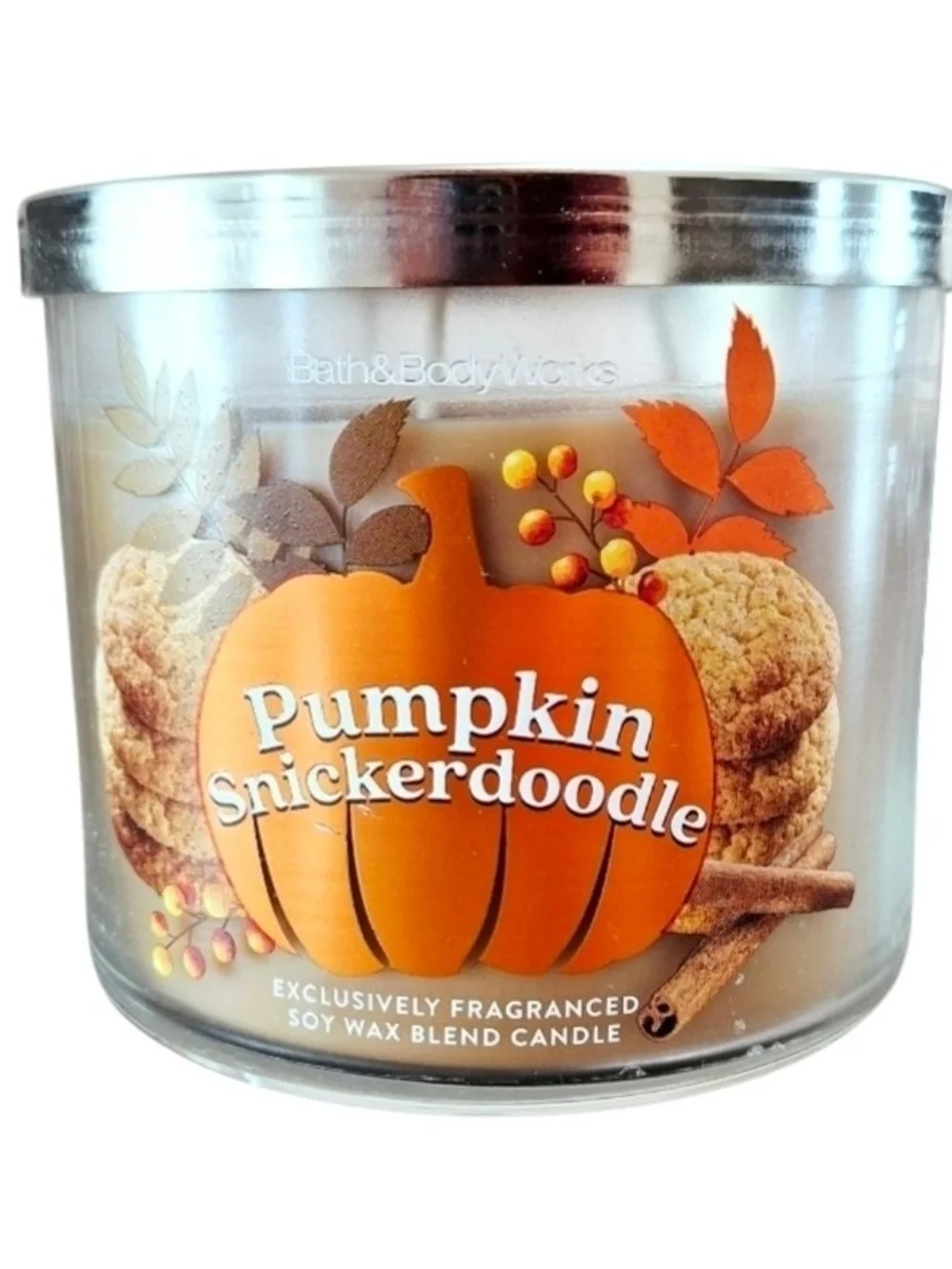 Bath & Body Works Pumpkin Snickerdoodle Fragrance Candle